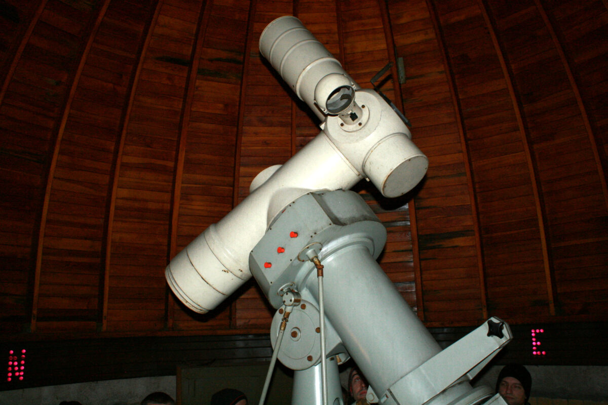 Obserwatorium ZUT - teleskop Zeiss