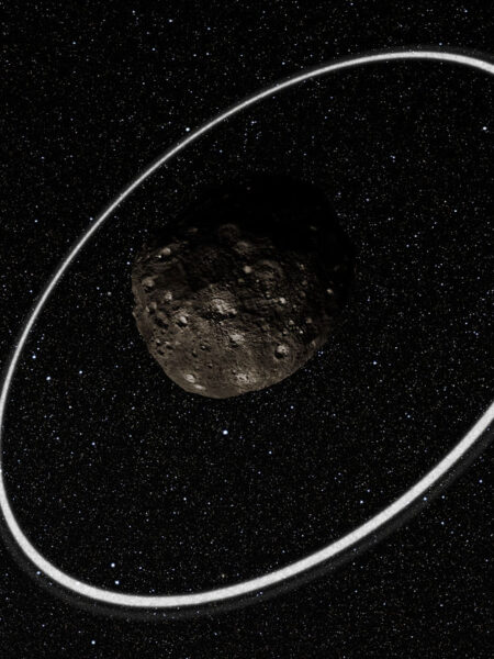 Asteroida z pierścieniami